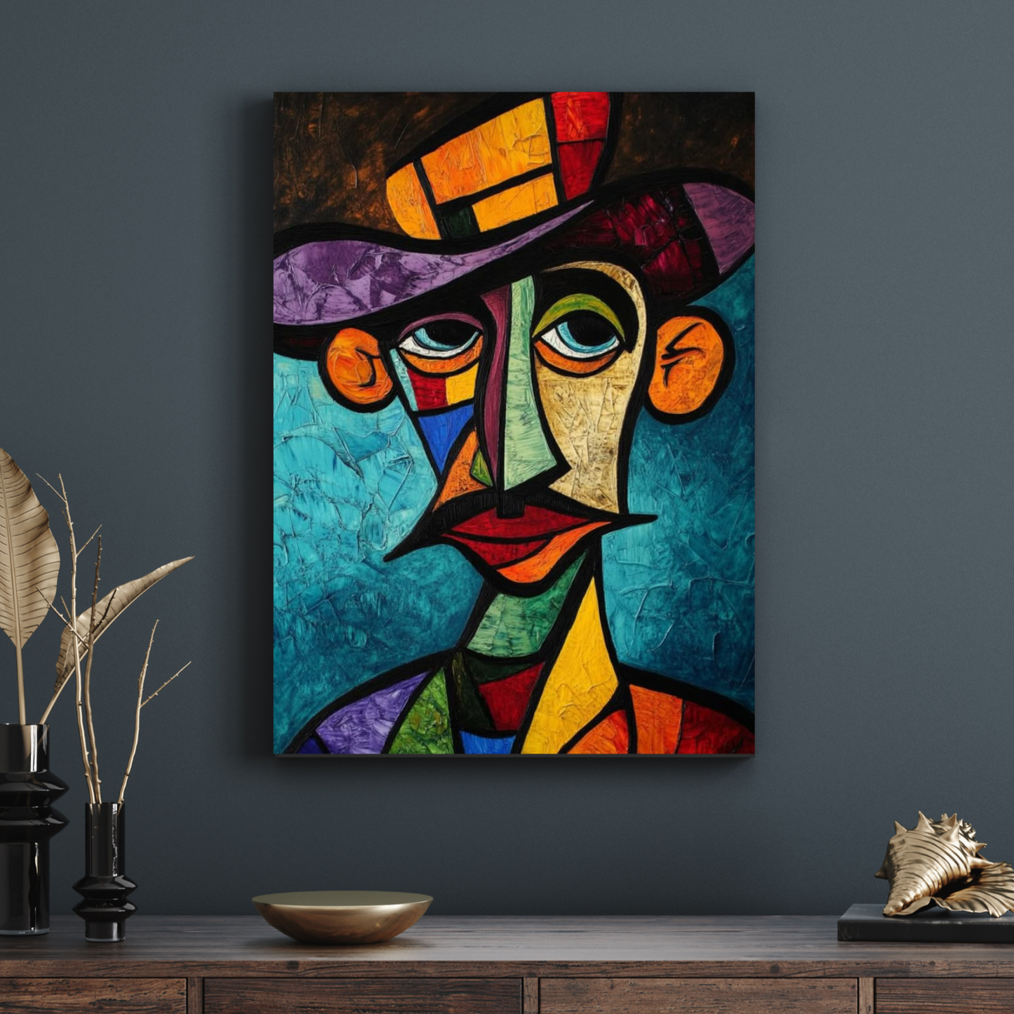 Tableau L’Homme aux Éclats d’Âme