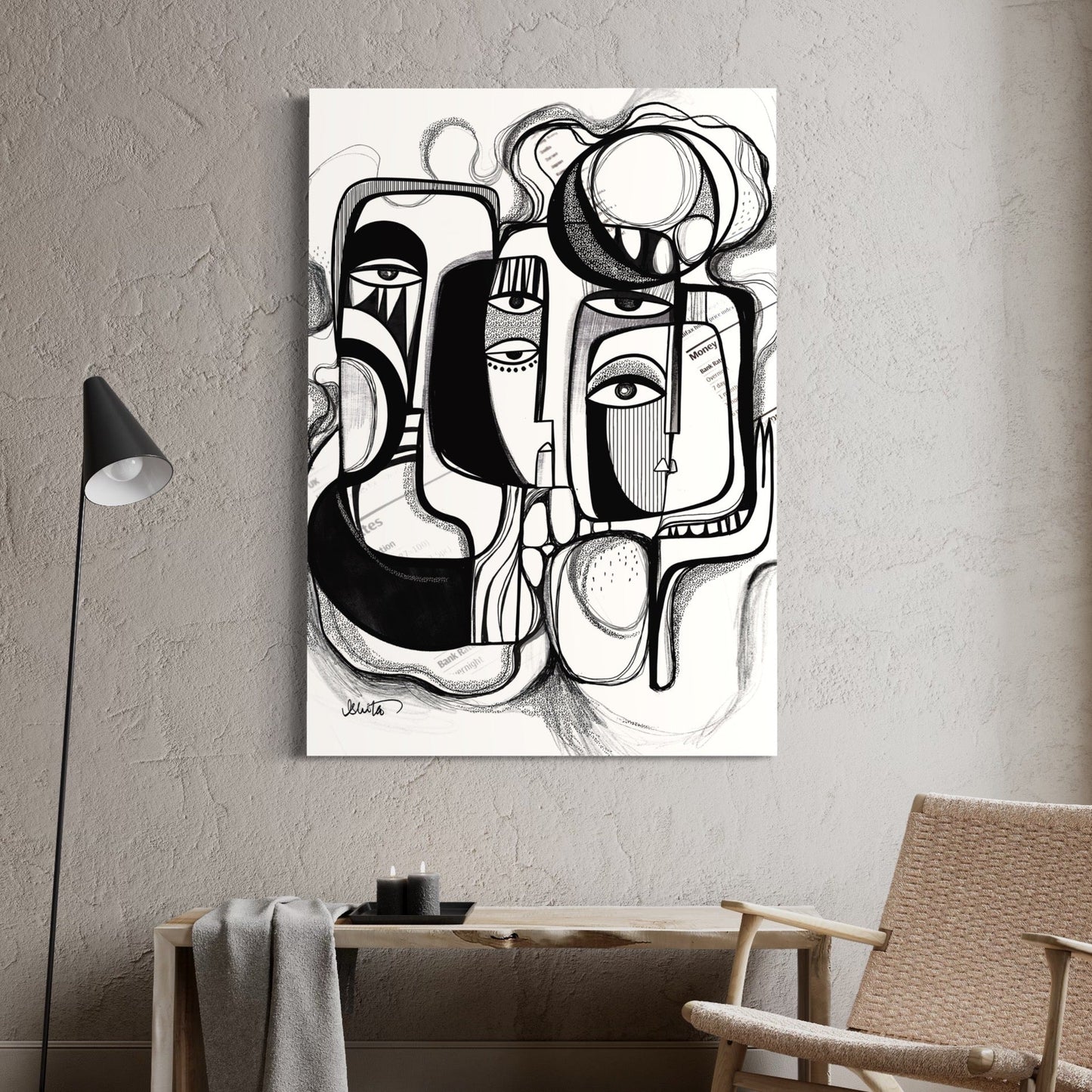 L'âme des portraits - Decoarts.ma