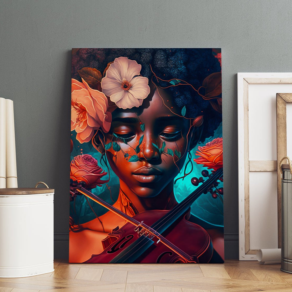 Music girl - Decoarts.ma