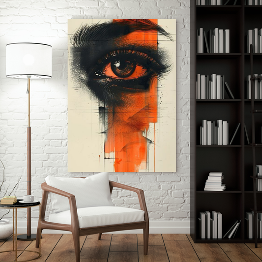 Tableau Regard en Feu