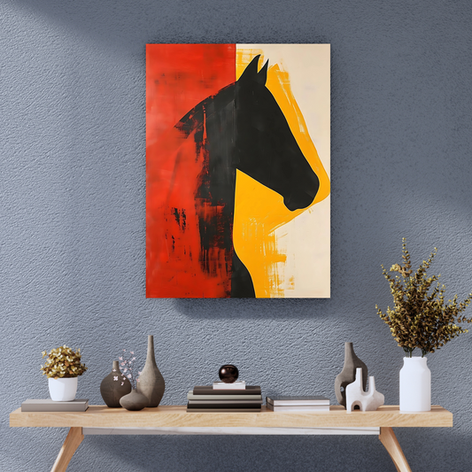 Tableau Portrait cheval