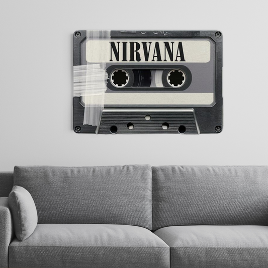 Tableaux Cassette Nirvana