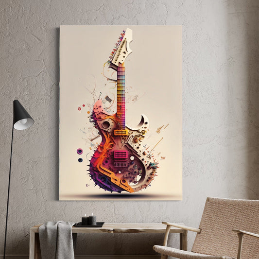 Electric Guitar - Decoarts.ma