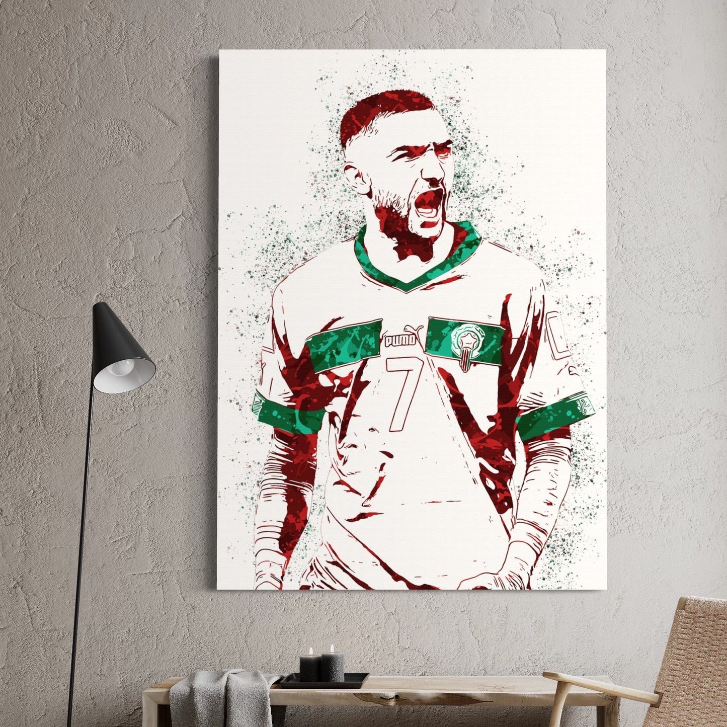 Hakim Ziyech - Decoarts.ma