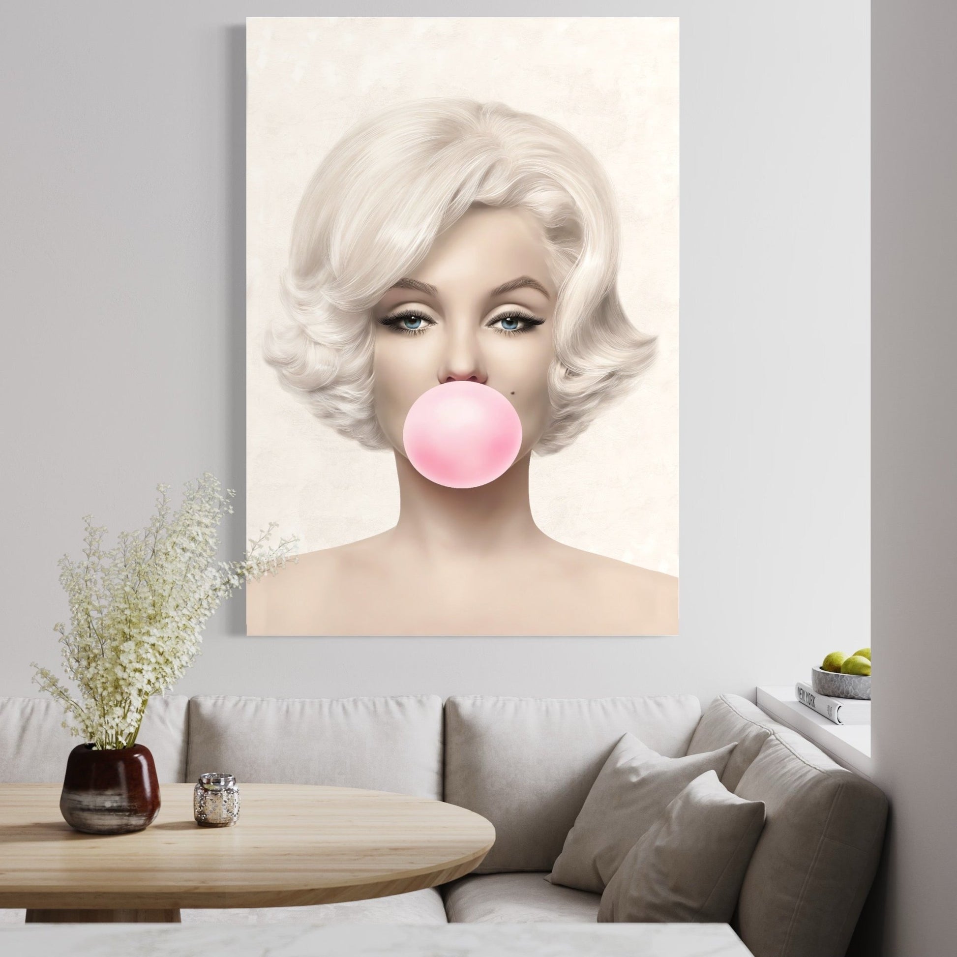 Marilyn monroe Bubble - Decoarts.ma