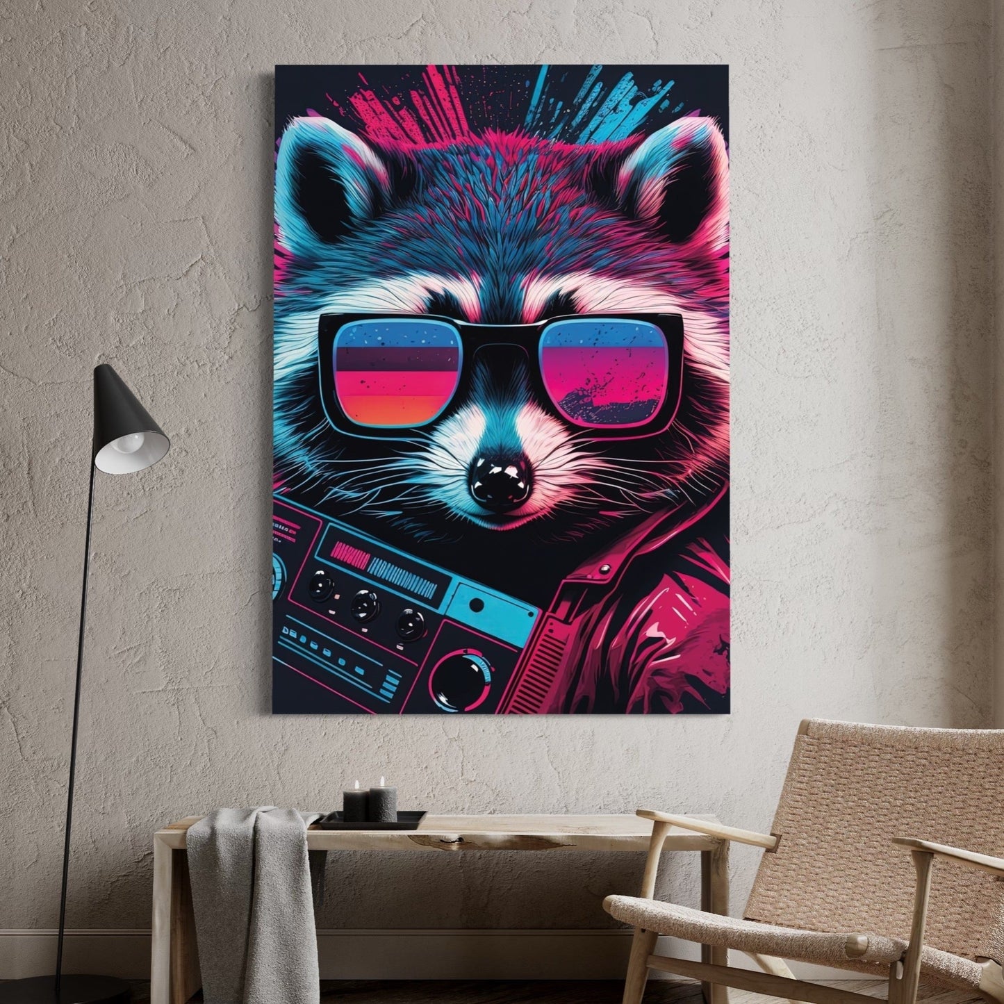 Raccoon Music - Decoarts.ma