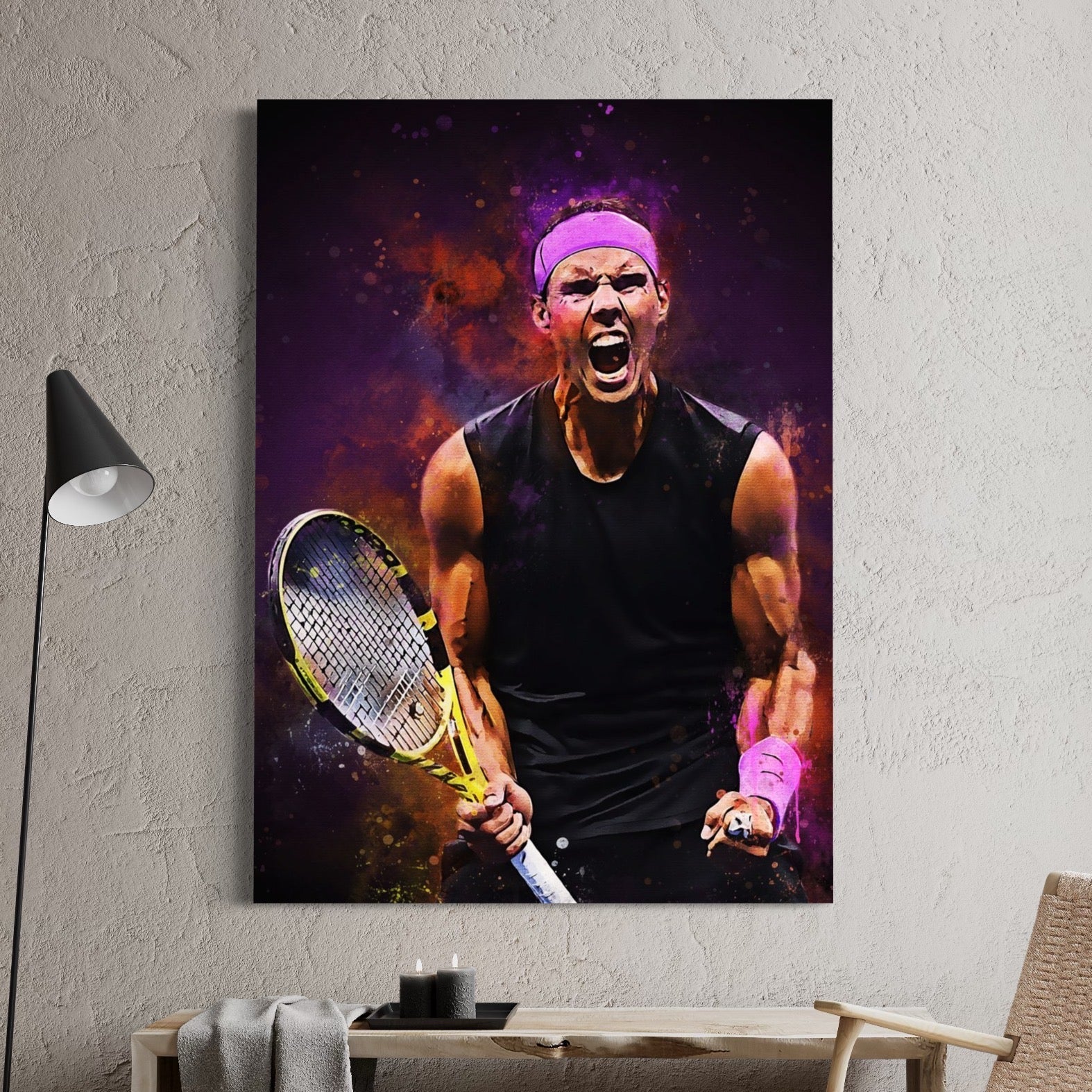 Raphael Nadal - Decoarts.ma