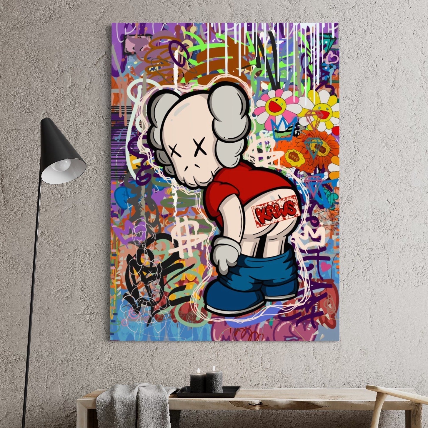 X boy Kaws - Decoarts.ma