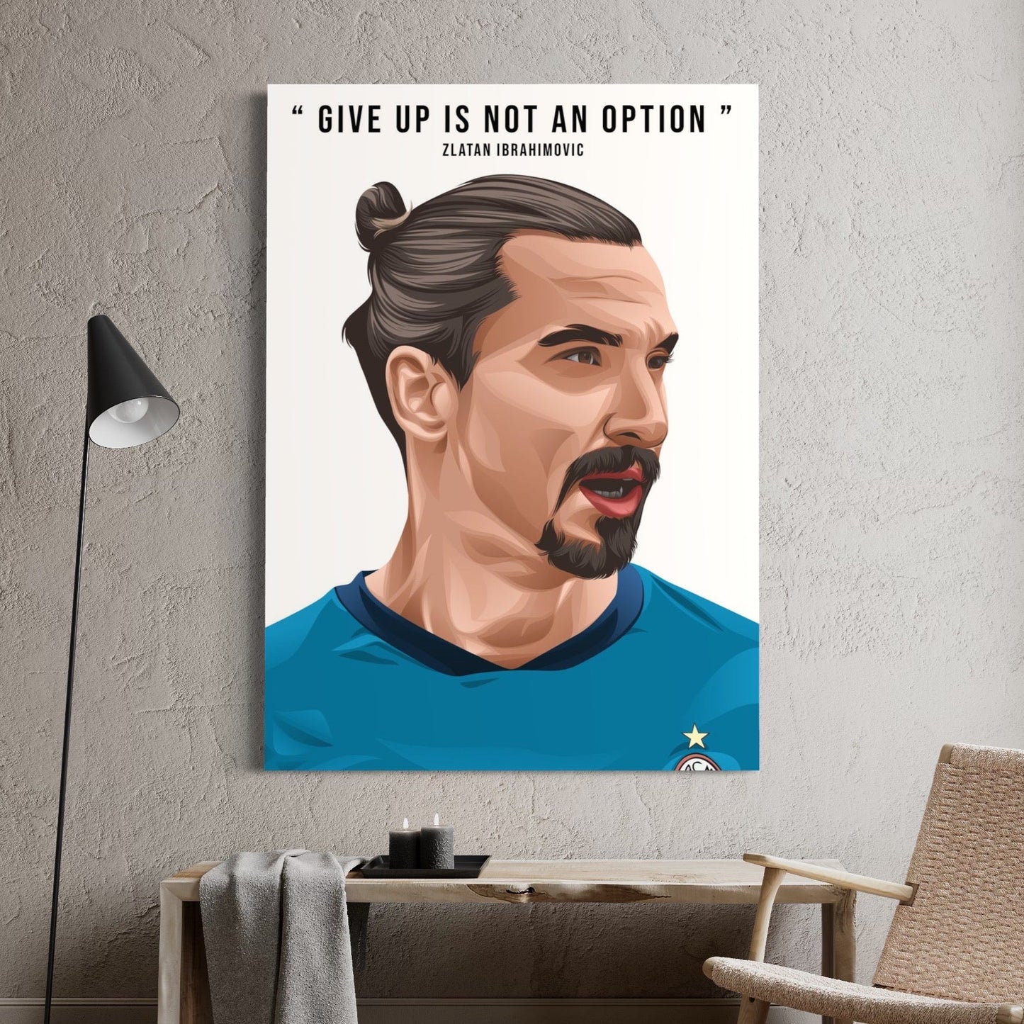 Zlatan Ibrahimovic - Decoarts.ma