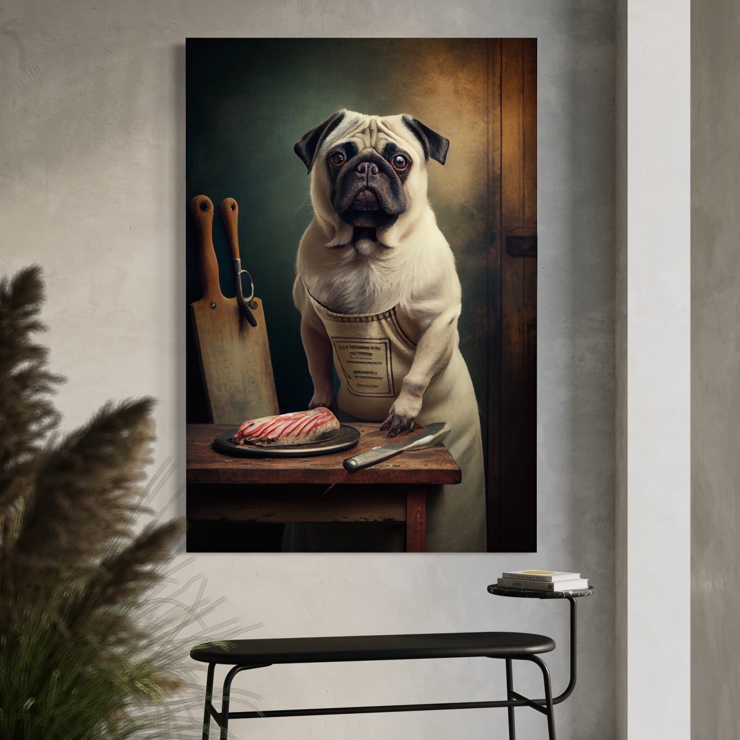 the butcher pug